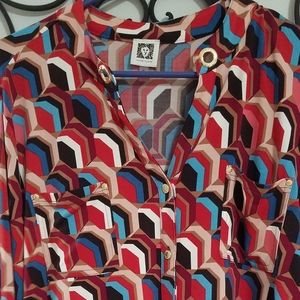 Anne Klein XL Blouse